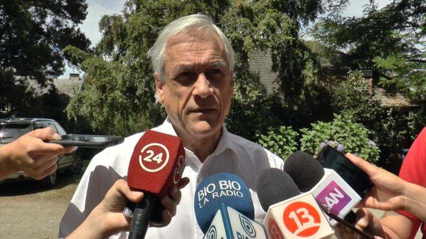 [VIDEO] Operación Huracán: Piñera promete cambios a Ley Antiterrorista