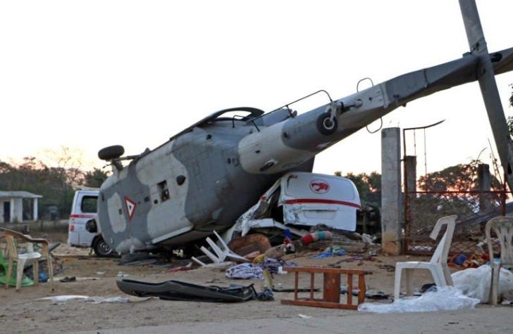 Trece personas murieron en accidente de helicóptero de ministro mexicano