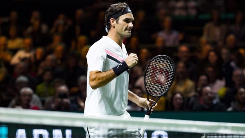 Roger Federer gana a Seppi y jugará contra Dimitrov por el título en Róterdam