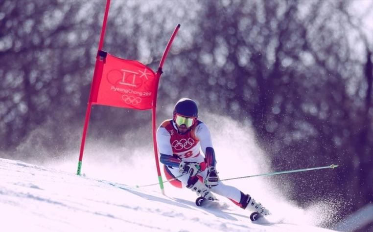 Chileno Kai Horwitz se sale de la pista y es descalificado del Slalom Gigante en PyeongChang