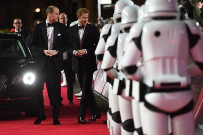 Por qué los príncipes Harry y William no quisieron aparecer en Star Wars