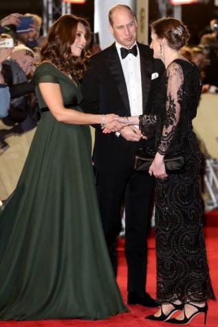 ¿Por qué critican el vestuario de Kate Middleton en la gala de los BAFTA?