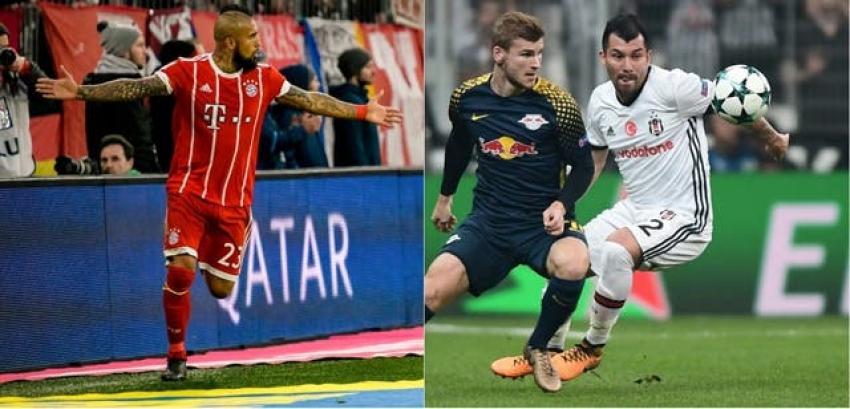 ¿Cómo llegan el Bayern de Vidal y el Besiktas de Medel a su enfrentamiento por la Champions?