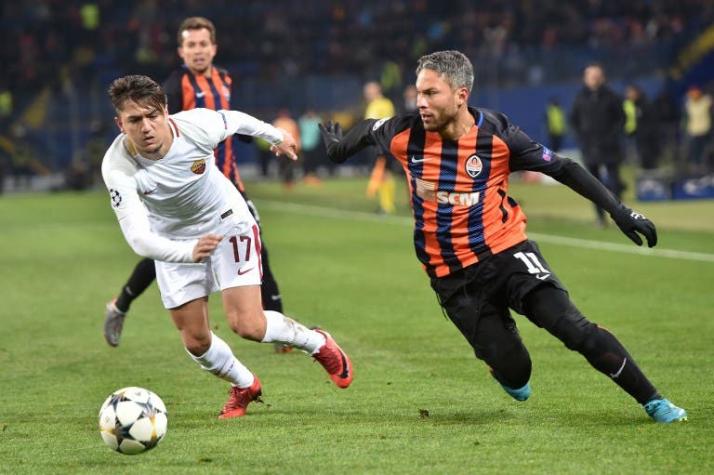 Shakhtar Donetsk derrota a la Roma en la ida de la Champions League