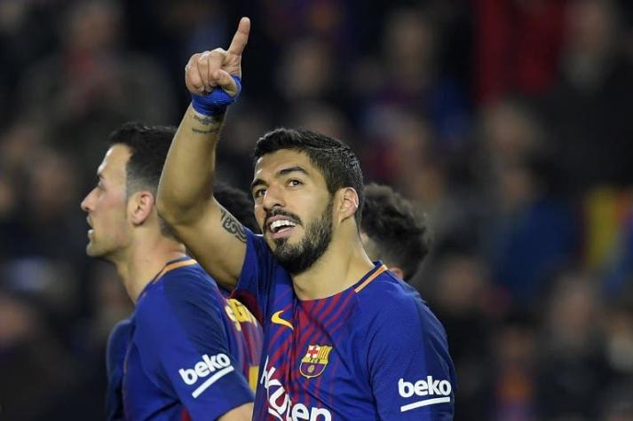 Con triplete de Suárez incluido Barcelona derrota ampliamente al Girona