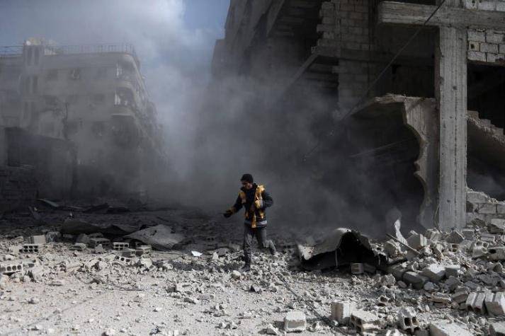 El régimen sirio bombardea Guta Oriental a pesar de la resolución de la ONU