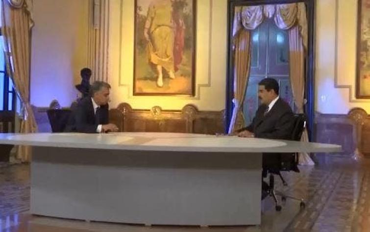 Maduro anuncia en entrevista con MEO que no vendrá al cambio de mando entre Bachelet y Piñera