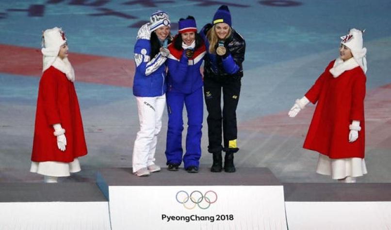 Así terminó el medallero de los Juegos Olímpicos de Invierno Pyeongchang 2018