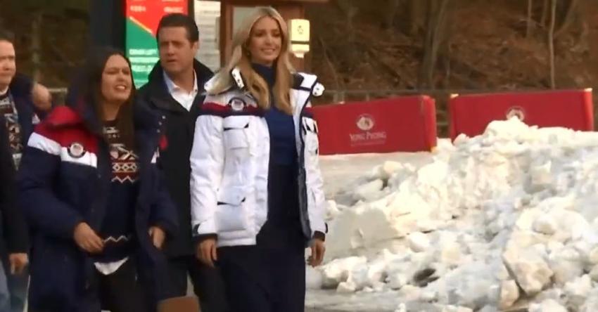 [VIDEO] La "diplomacia olímpica" de Ivanka Trump