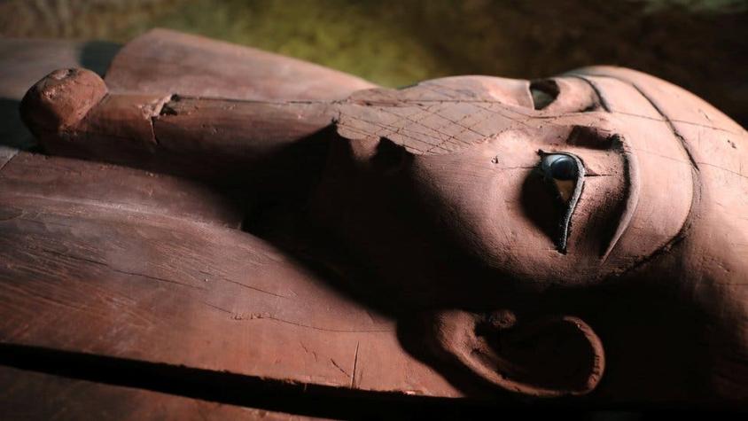 La necrópolis descubierta en Egipto que contenía un "mensaje del más allá"