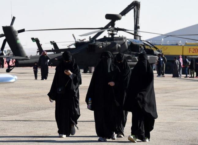 Las mujeres podrán ir al Ejército en Arabia Saudita