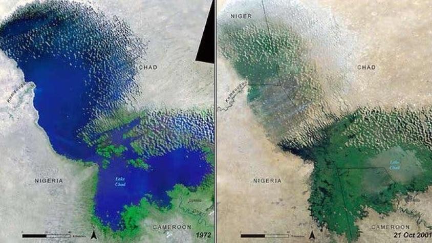 ¿Por qué el lago Chad, uno de los más grandes del mundo, ha perdido más del 90% de su superficie?