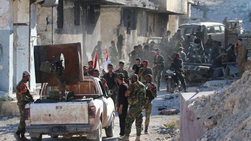 Tropas sirias retoman el control de una cuarta parte de Guta Oriental