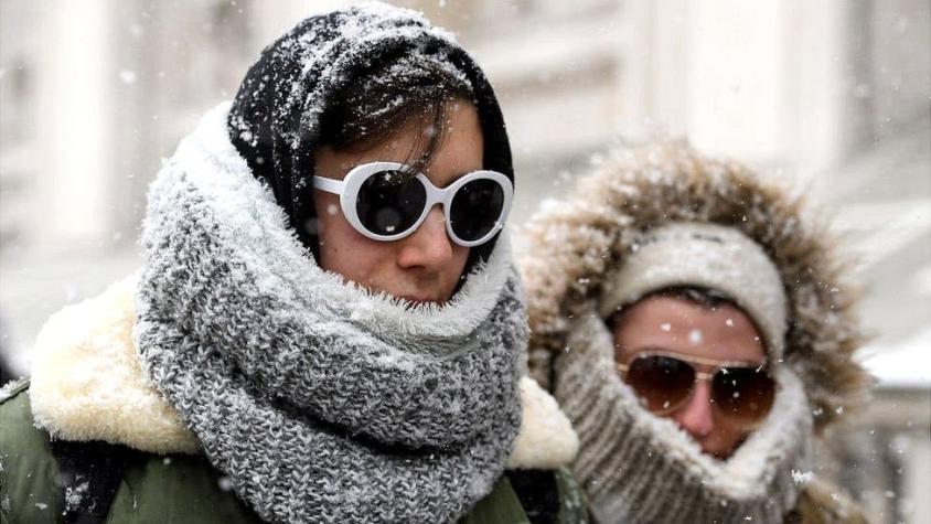 Europa sufre el frío extremo de la "bestia del este" y el Polo Norte vive una ola de calor