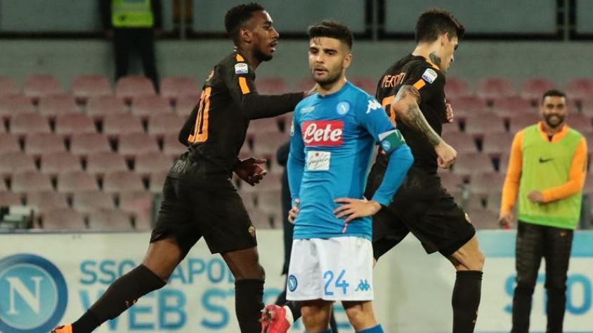Napoli no puede ante la presión de Juventus y pierde en casa con Roma