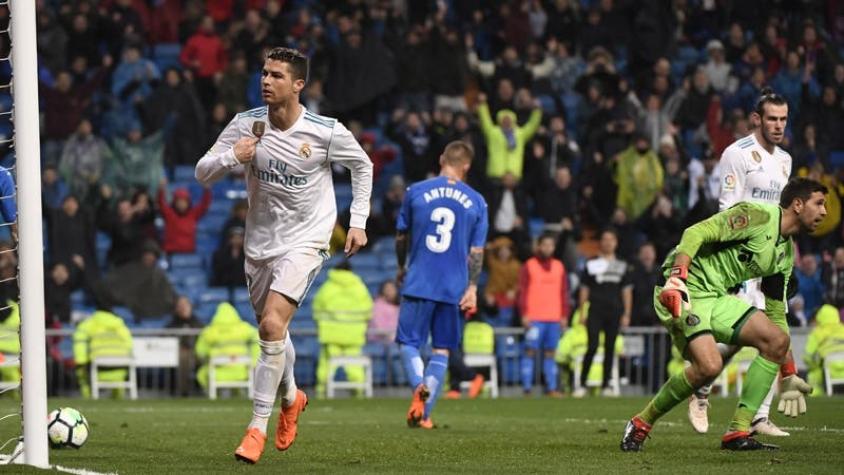 Cristiano brilla con el Real Madrid y el Málaga de Iturra sigue en caída libre en España