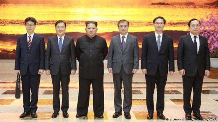 Kim Jong-un acerca posturas para una cumbre con enviados de Seúl