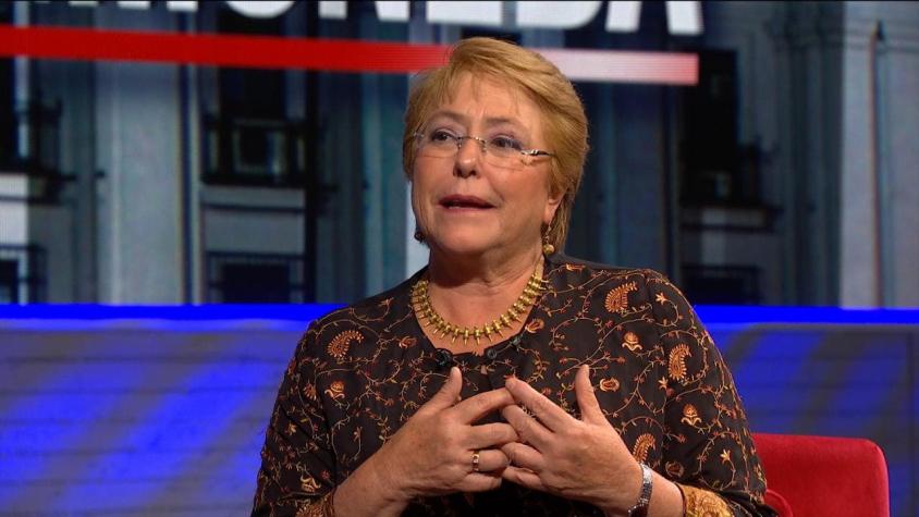 [VIDEO] Bachelet por Punta Peuco: "Quedan cinco días y yo no anuncio nada por la prensa"