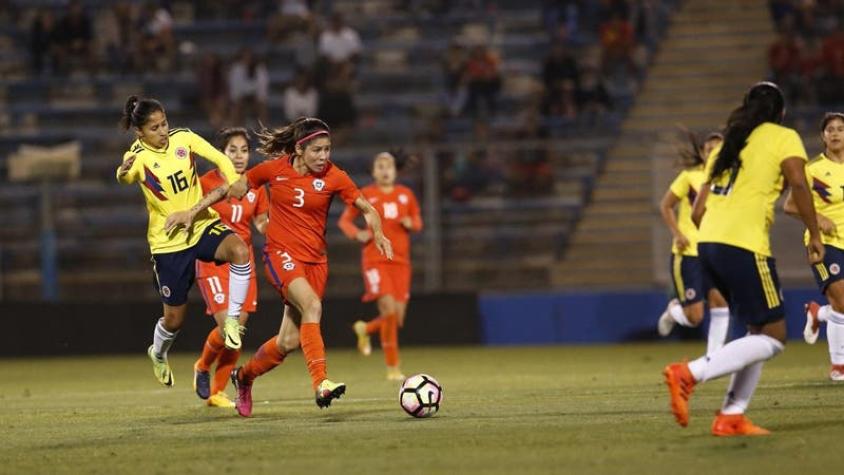 “La Roja” iguala ante Colombia en su preparación para la Copa América femenina