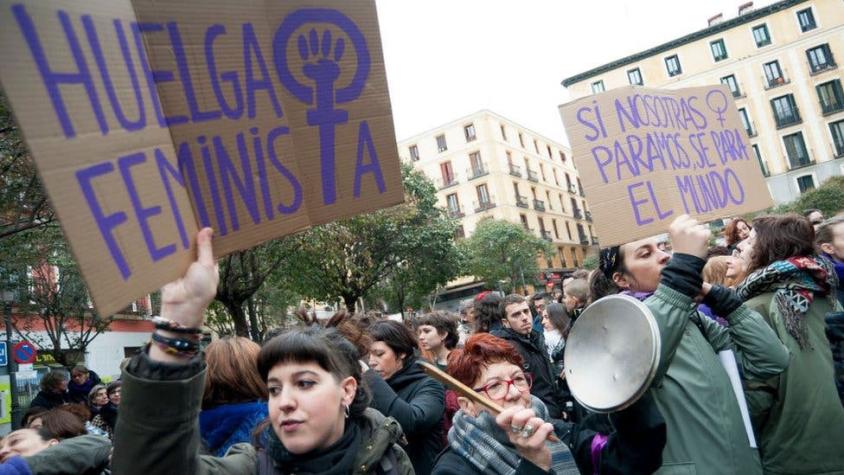 La masiva y sin precedentes protesta en España marca el Día Internacional de la Mujer