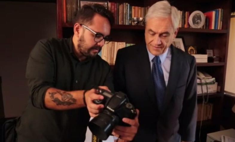 [VIDEO] El making-of de la foto oficial del Presidente Sebastián Piñera