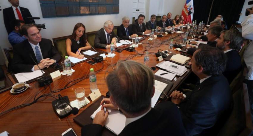 [VIDEO] Presidente Piñera pide al gabinete tener "buena relación con los partidos políticos"