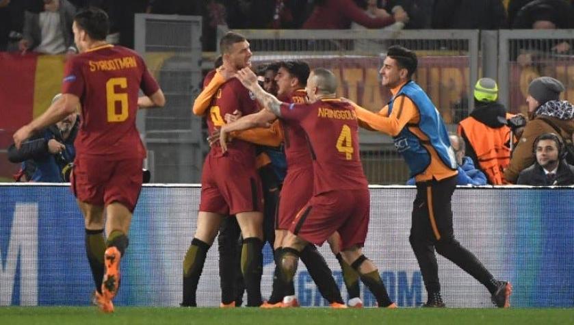 Roma supera en casa al Shakhtar y se mete en cuartos de final de la Champions