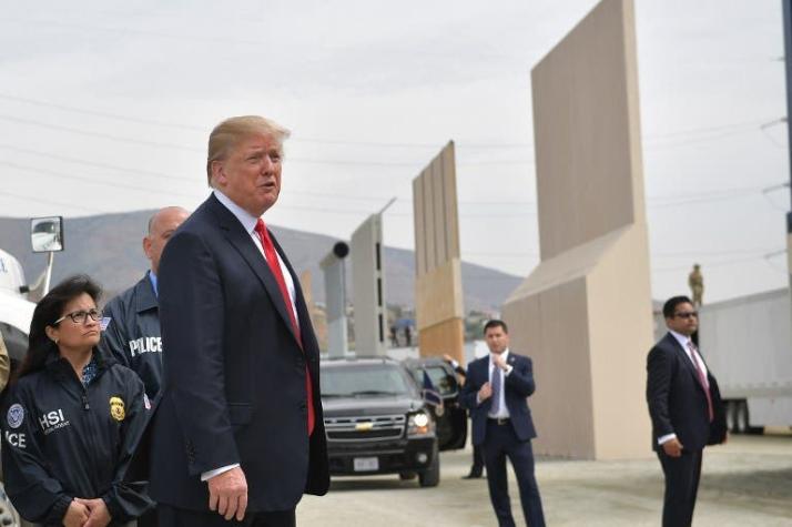 Trump advierte de un "caos" sin la existencia de un muro fronterizo con México