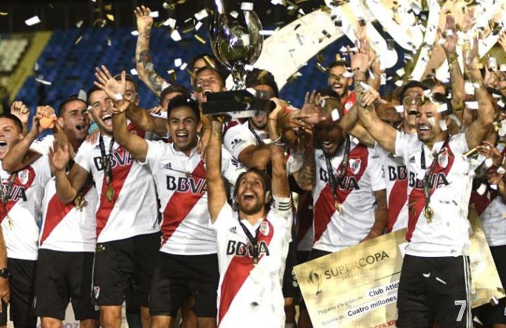River Plate conquista Supercopa Argentina con triunfo 2-0 sobre Boca