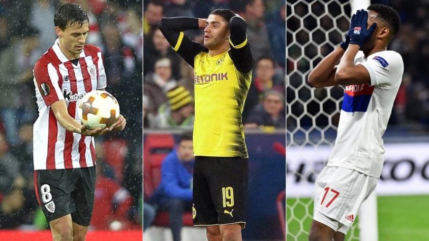 Sorpresas en la Europa League: Dortmund, Athletic de Bilbao y Lyon eliminados