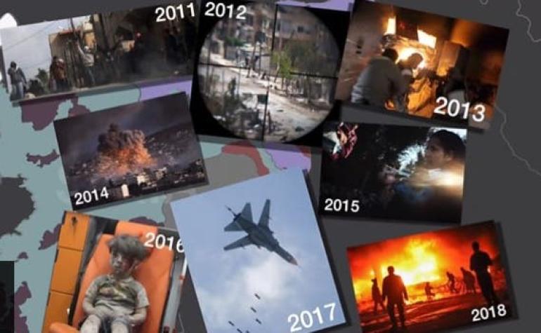 [VIDEO] Siete años de guerra en Siria: Cómo un levantamiento popular mutó en un conflicto global