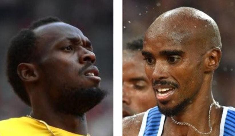 Dos figuras del atletismo mundial se verán las caras en una cancha de fútbol