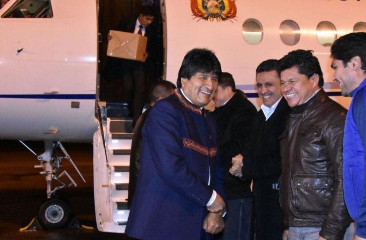 [Video] Evo Morales llega a La Haya para encabezar los alegatos orales de Bolivia