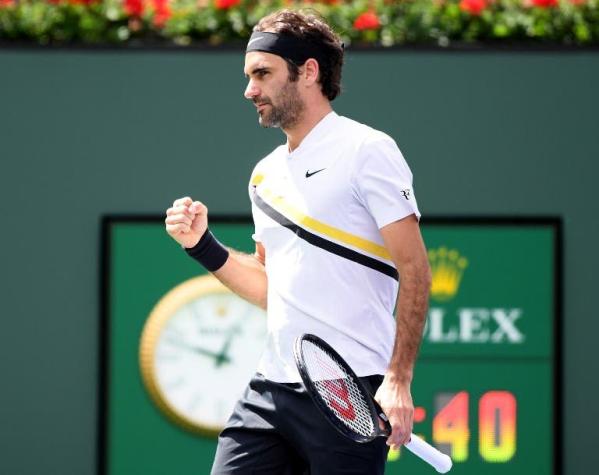 Federer renace de sus cenizas ante Coric y pasa a la final de Indian Wells