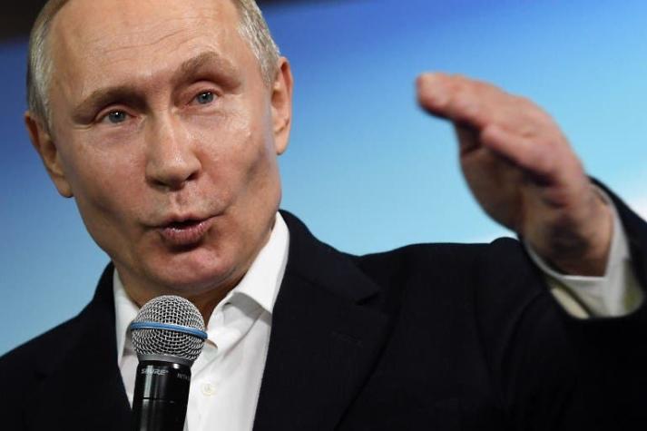 Rusia: Putin gana elecciones de forma aplastante