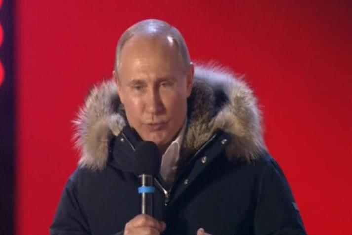 [VIDEO] Putin es reelecto por cuarta vez