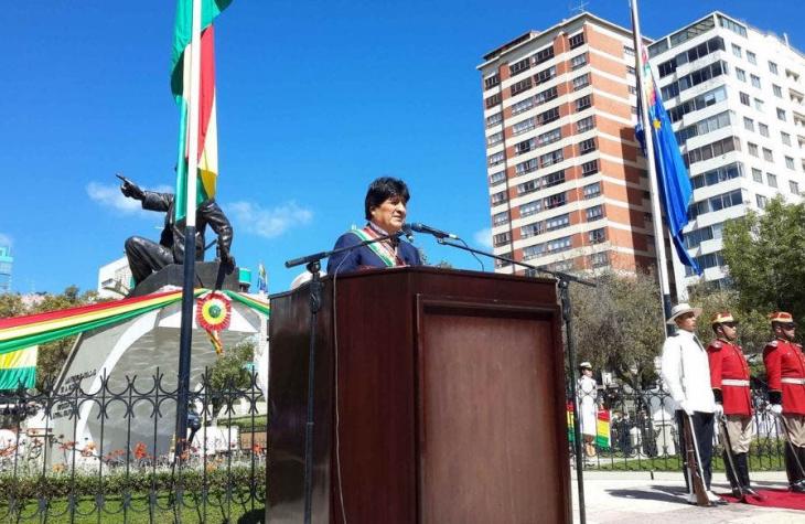 [VIDEO] Día del Mar: Evo Morales acusa a Chile de "soslayar sus obligaciones" en La Haya