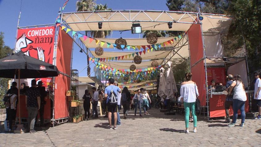 [VIDEO] Festival Gastronómico Ñam se toma el cerro Santa Lucía