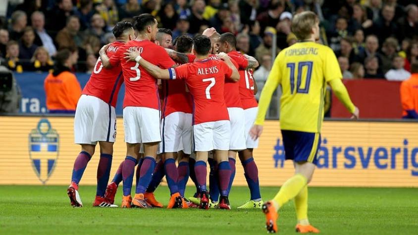 Debut soñado: Chile vence a Suecia con agónico gol de Bolados en inicio de la “era Rueda”