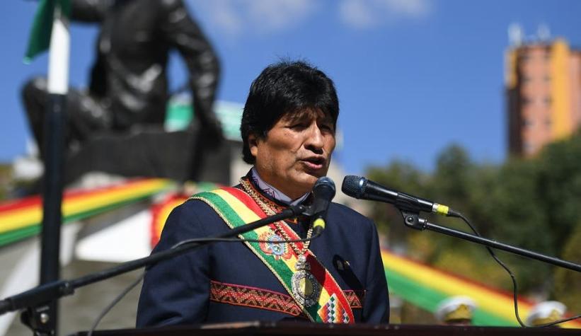 Evo Morales apunta a Chile: "Siento que quieren amedrentar al mundo entero”