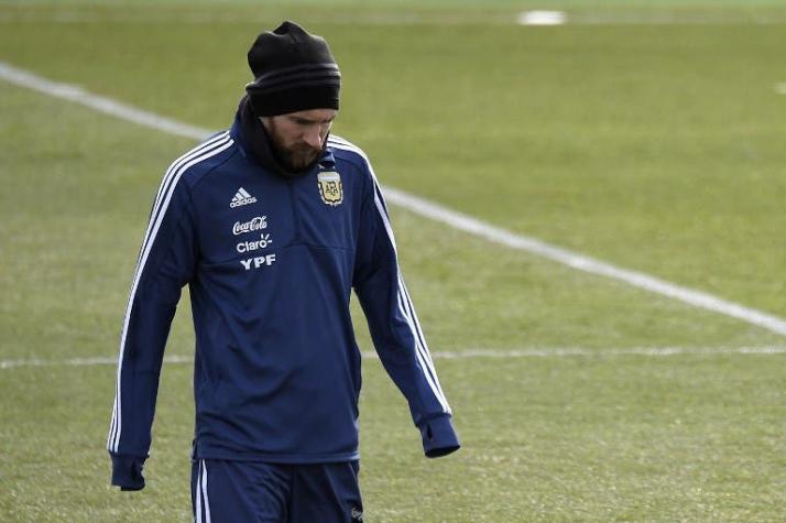 ¿Lo arriesgan? Messi jugaría ante España pese a las molestias musculares