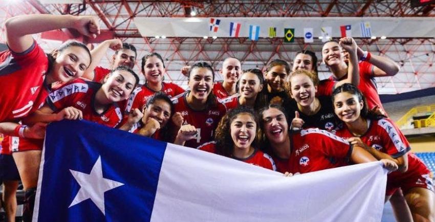 Selección chilena femenina de balonmano clasificó al mundial de Hungría