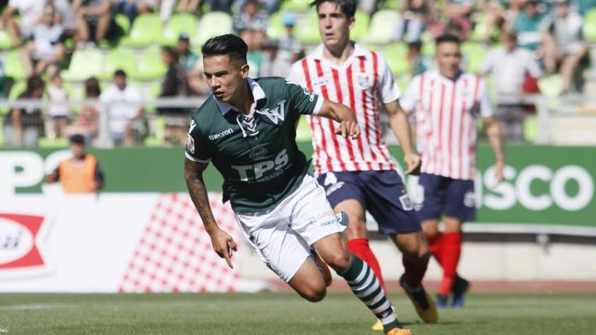Wanderers rompe racha de derrotas venciendo a Unión San Felipe en el debut de Villarroel