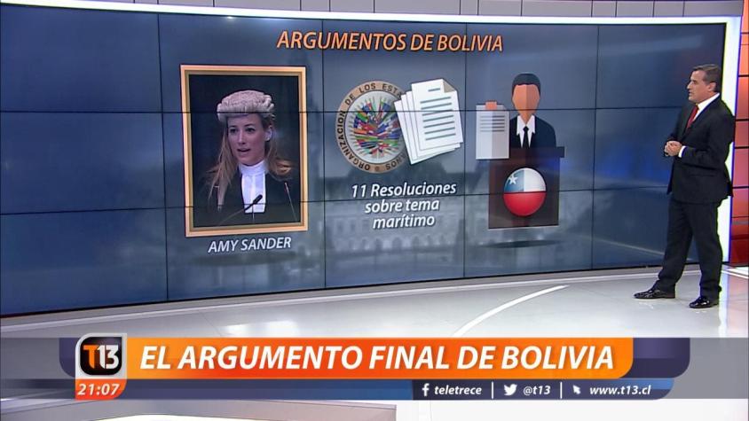 [VIDEO] La Haya: Bolivia interpela a Insulza