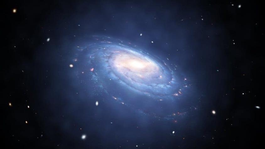La misteriosa y recién descubierta "galaxia fantasma" que puede no tener materia oscura