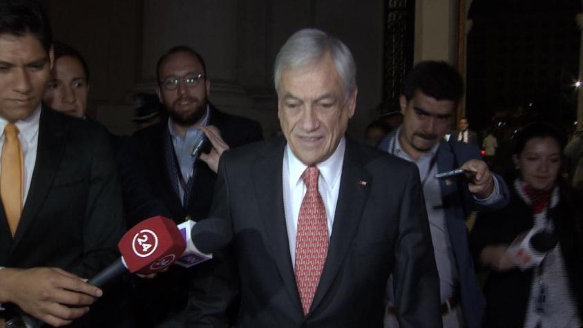 [VIDEO] Frente amplio y PC acompañan a Piñera en última jornada de alegatos