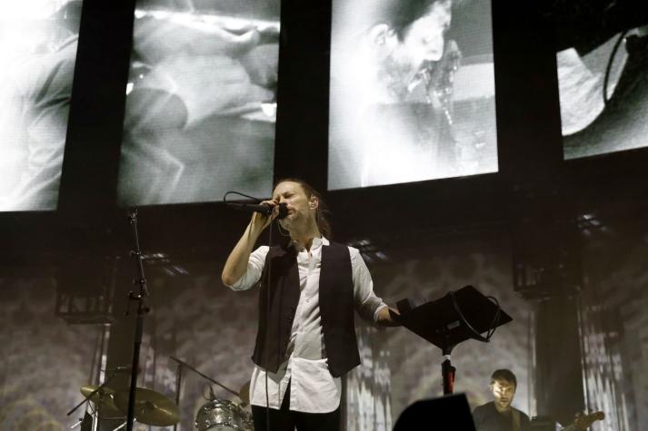 Concierto de Radiohead en el Estadio Nacional será transmitido en vivo a través de Facebook