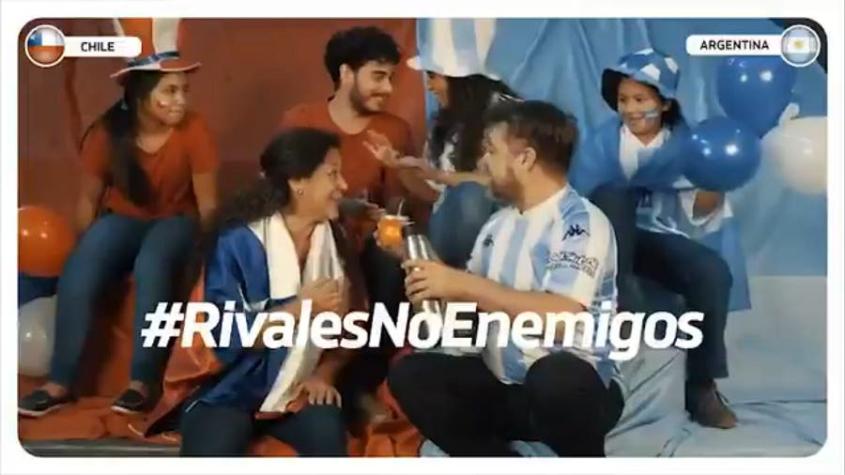 [VIDEO] En Argentina lanzan campaña contra la enemistad en la Copa Davis