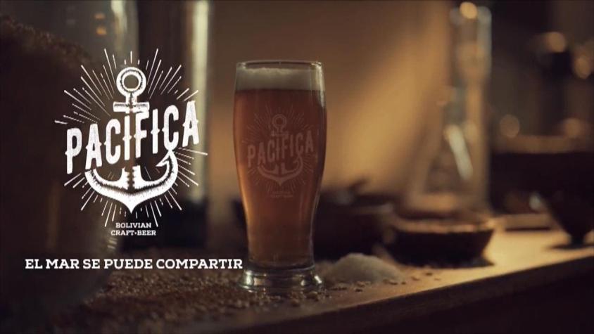 [VIDEO] La cerveza boliviana hecha con agua de mar chileno