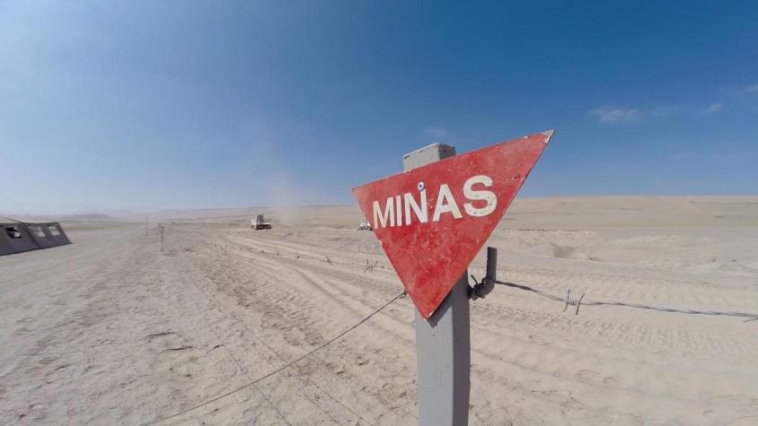 [VIDEO] El anónimo retiro de minas antipersonales: Aún quedan poco más de 18 mil por destruir